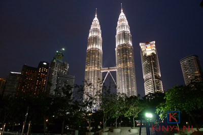 Petronas Towers by night